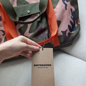 Roverlund Pink Camo Dog Travel Carrier Tote